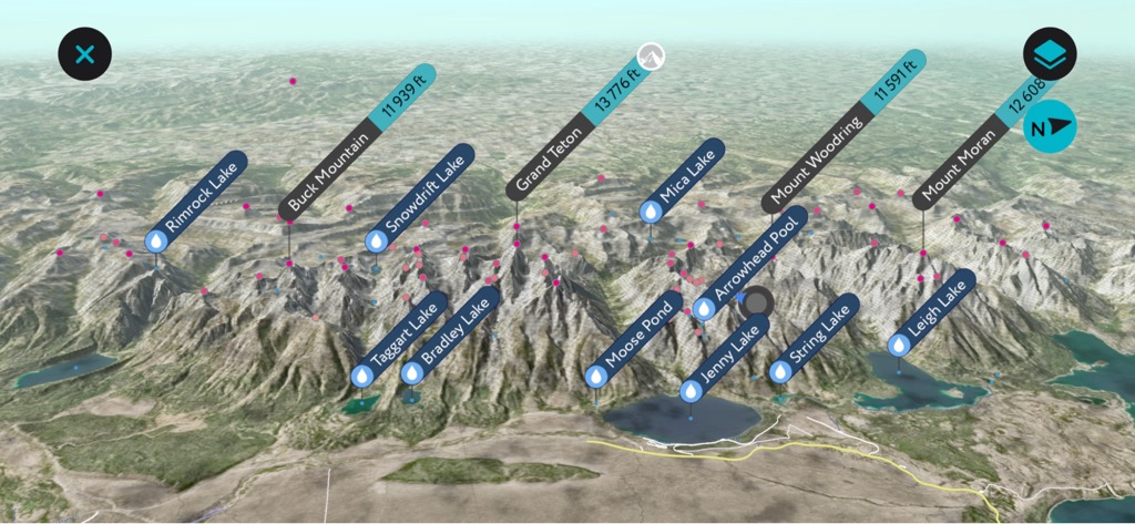 Teton Range, Wyoming