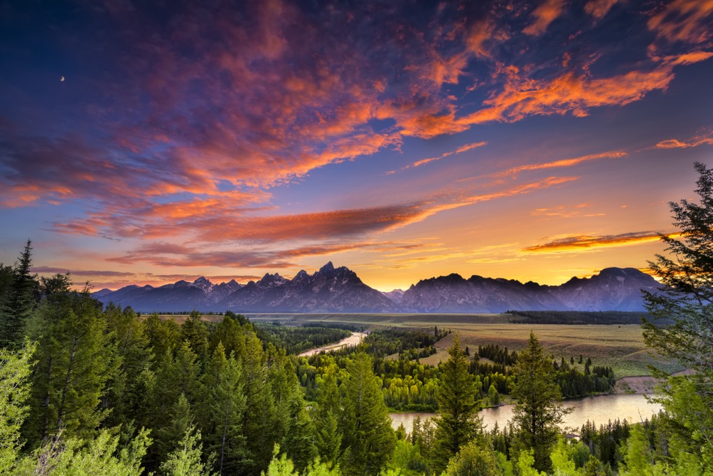 Teton Range, Wyoming