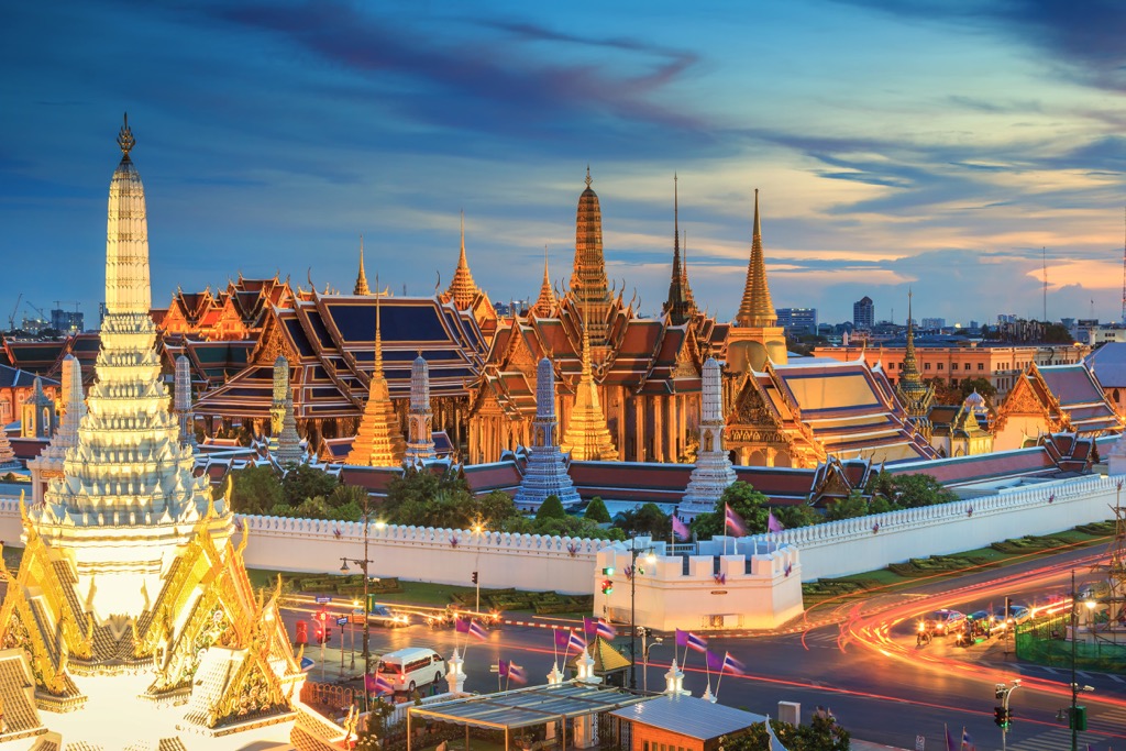 Grand palace in Bangkok, Thailand