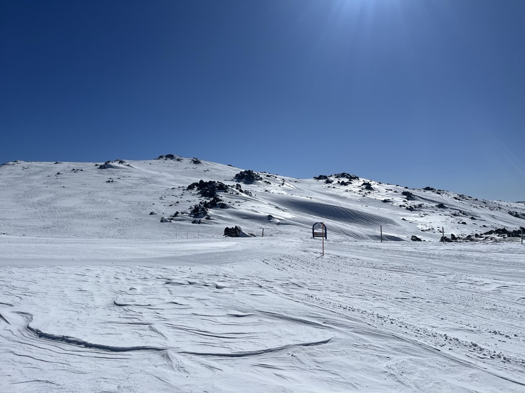 The Basin looking toward Sponar’s. Photo: Sergei Poljak. Thredbo Ski Resort