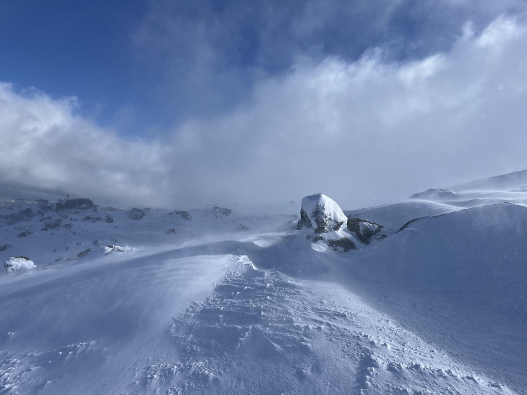 Primo condis around Sponar’s. Photo: Sergei Poljak. Thredbo Ski Resort