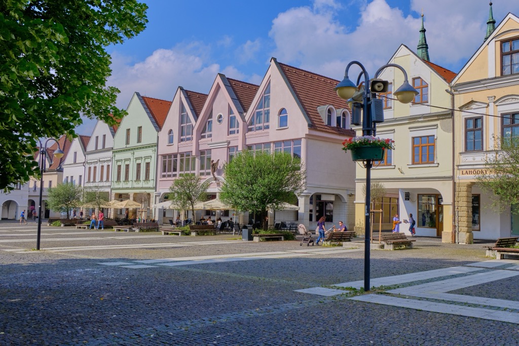 Vibrant Žilina, Slovakia. Ticha Dolina