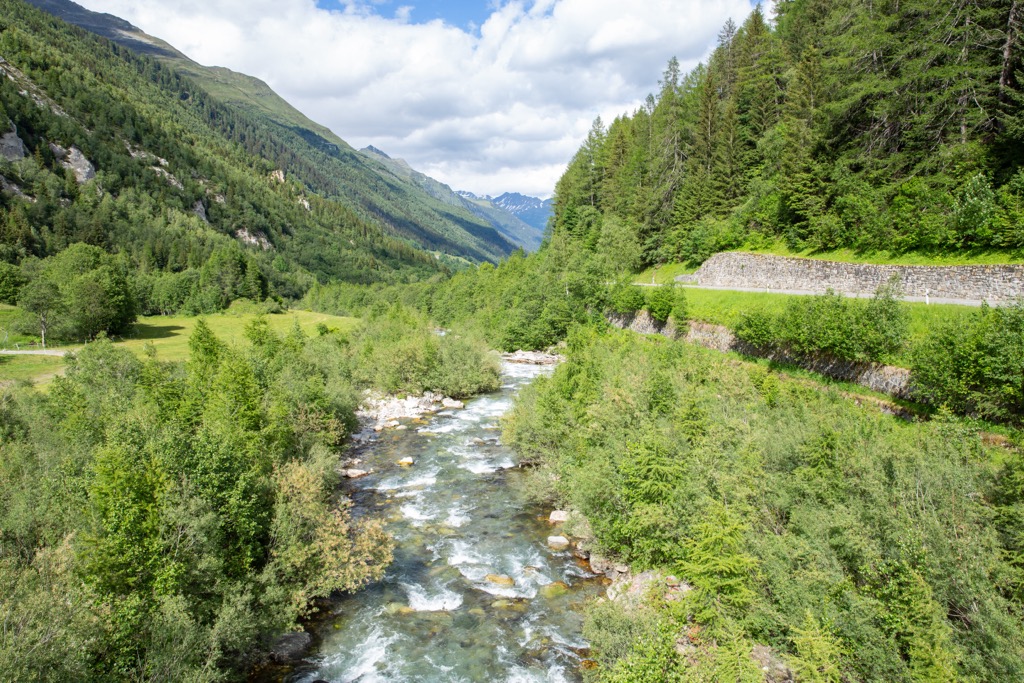 The Ticino River is the left-bank tributary of Italy’s longest river, the Po. Ticino Alps