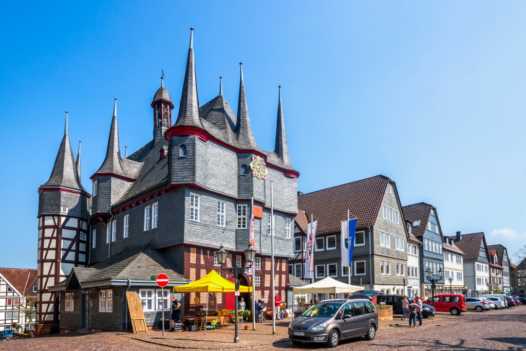 Town Hall, Frankenberg, Germany