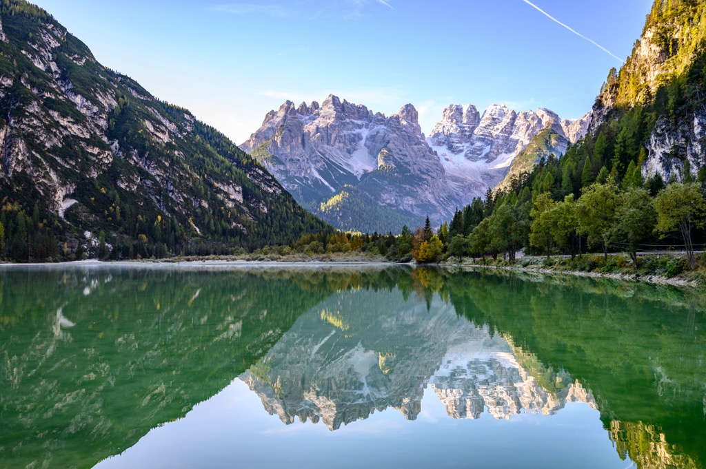Lago di Landro, Drei Zinnen or Tre Cime di Lavaredo, Italy