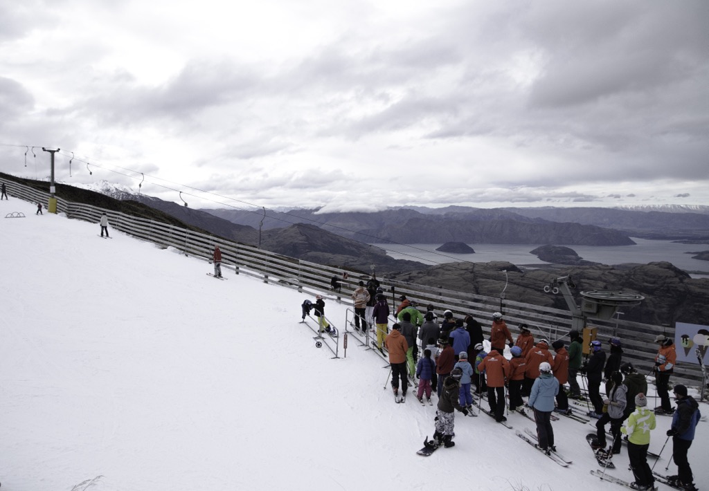 Treble Cone Ski Area, New Zealand