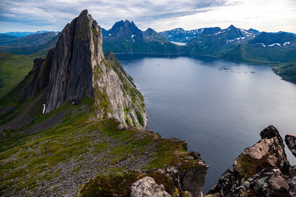 Segla as seen from the Heston Trail. Troms og Finnmark