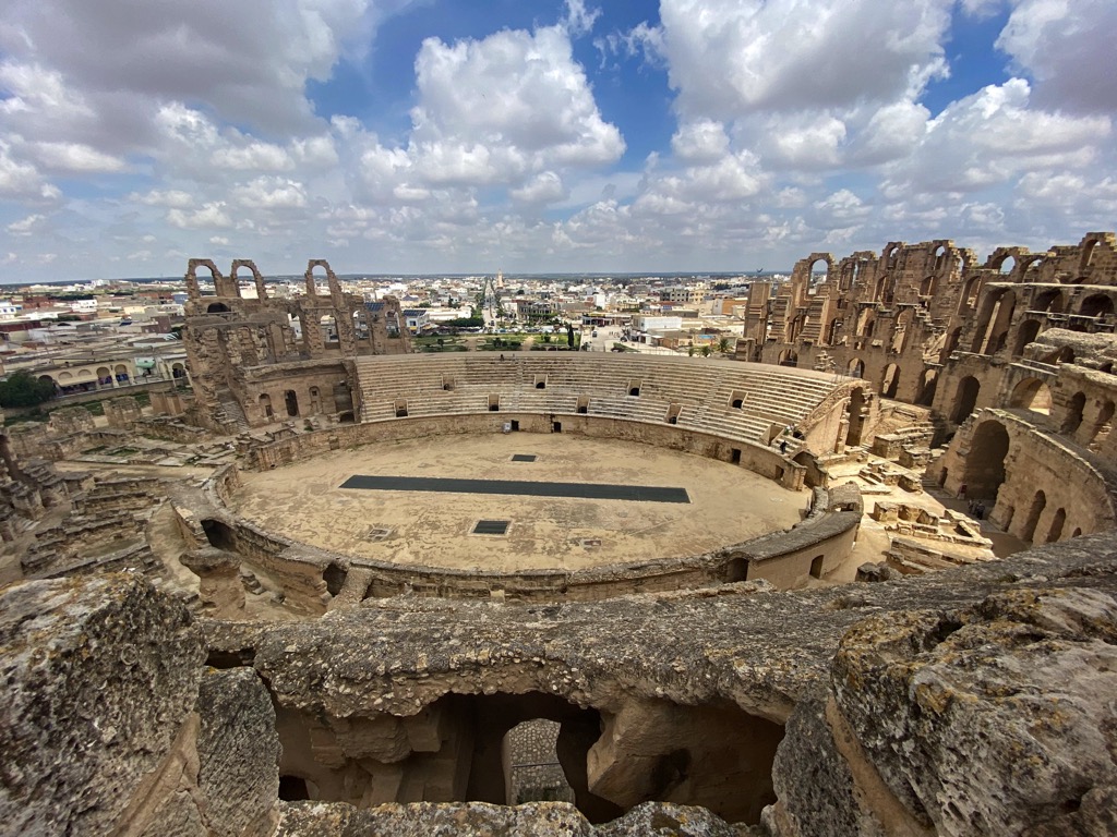 El Jem amphitheater, Tunisia