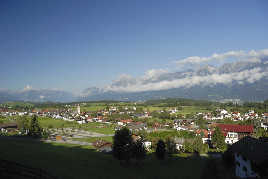Tulfes, Austria. Tux Alps