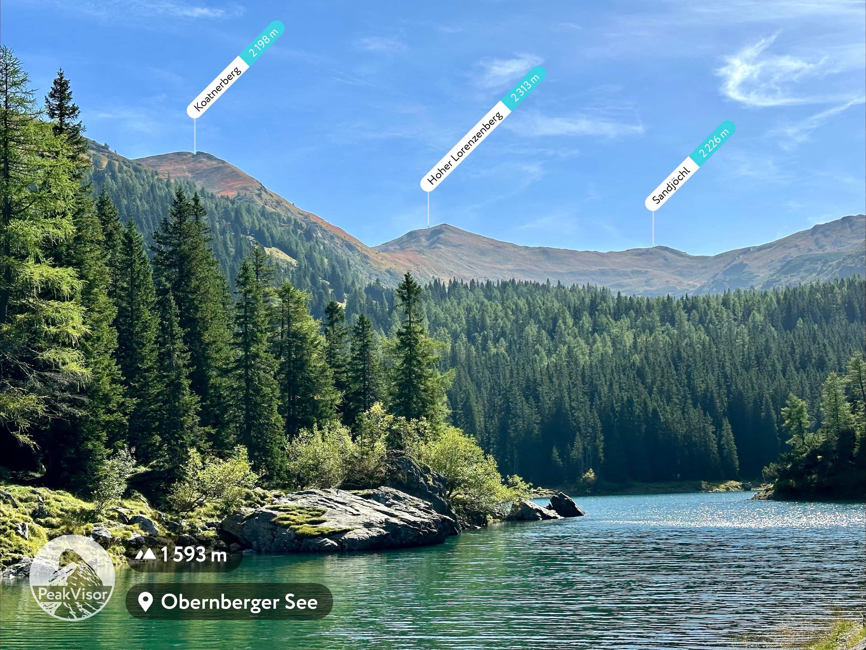 Obernberger See, Tyrol, Austria