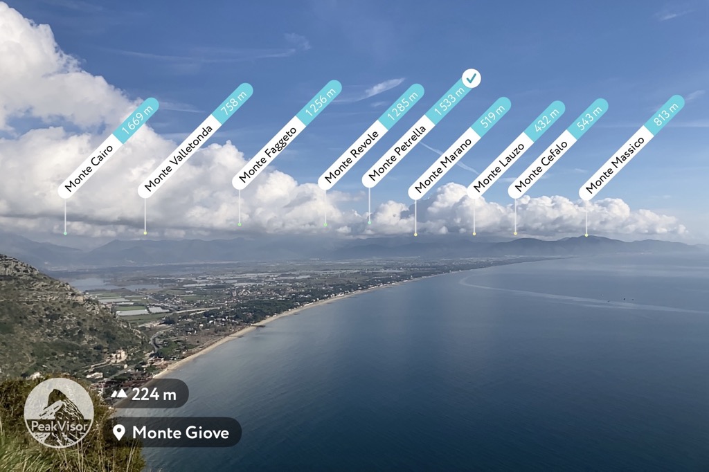 Tyrrhenian Sea coast, Monumento Naturale Tempio di Giove Anxur, Temple of Jupiter Anxur Natural Monument, Italy