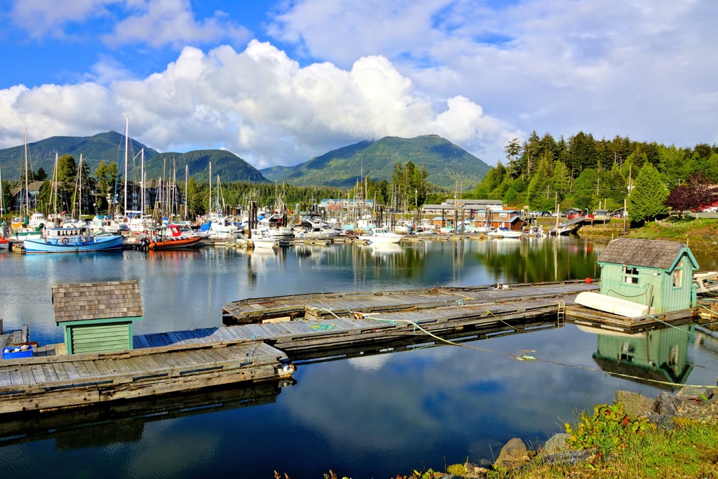 Ucluelet Harbour, Pacific Coast, Vancouver Island