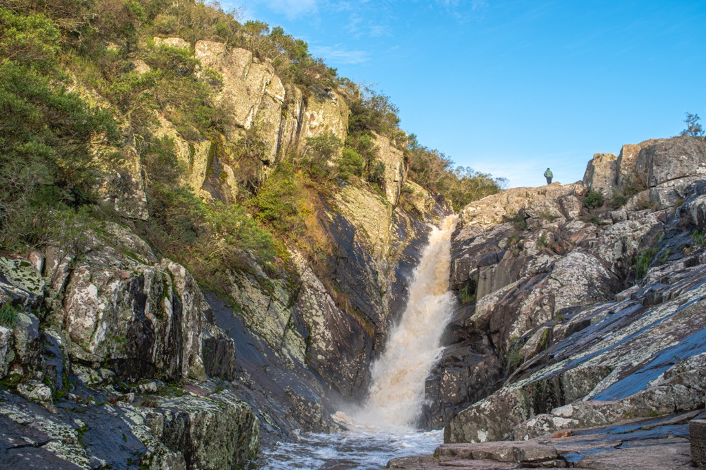 Penintente Waterfall in Lavalleja, Uruguay