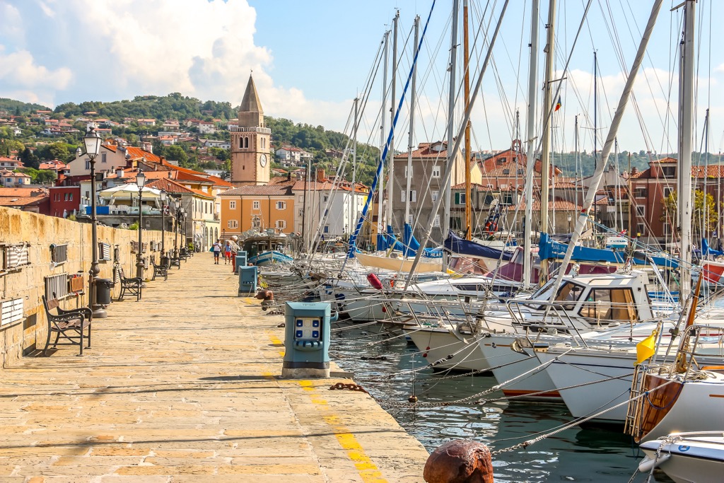 Muggia, Italy. Val Rosandra