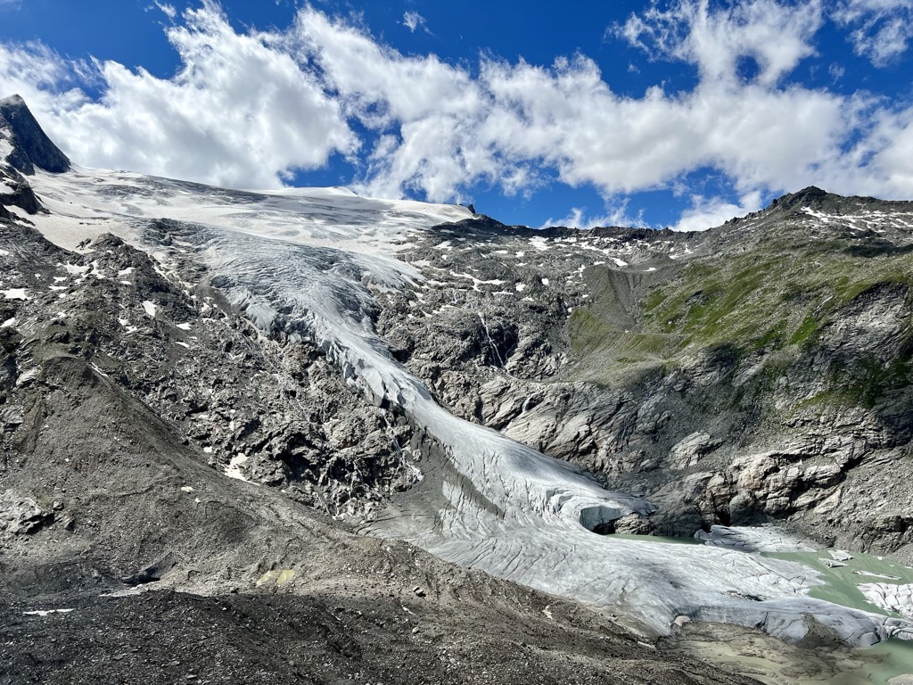 The Schlatenkees Glacier in the Venediger Group. Venediger Group