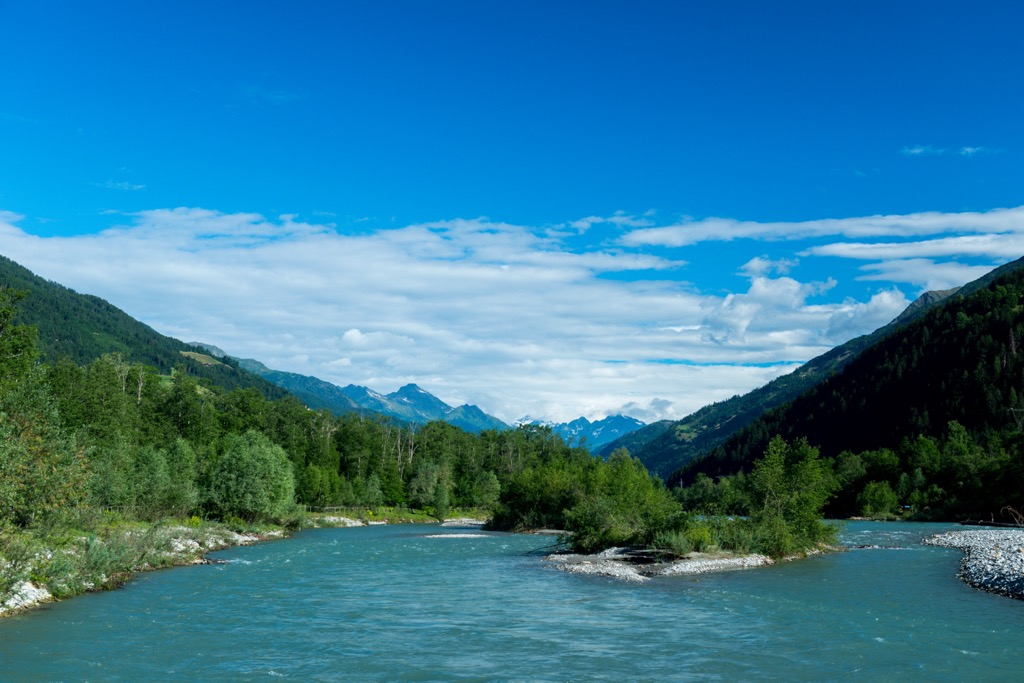 The Isel is the Eastern Alps’ last free-flowing glacial river. Venediger Group