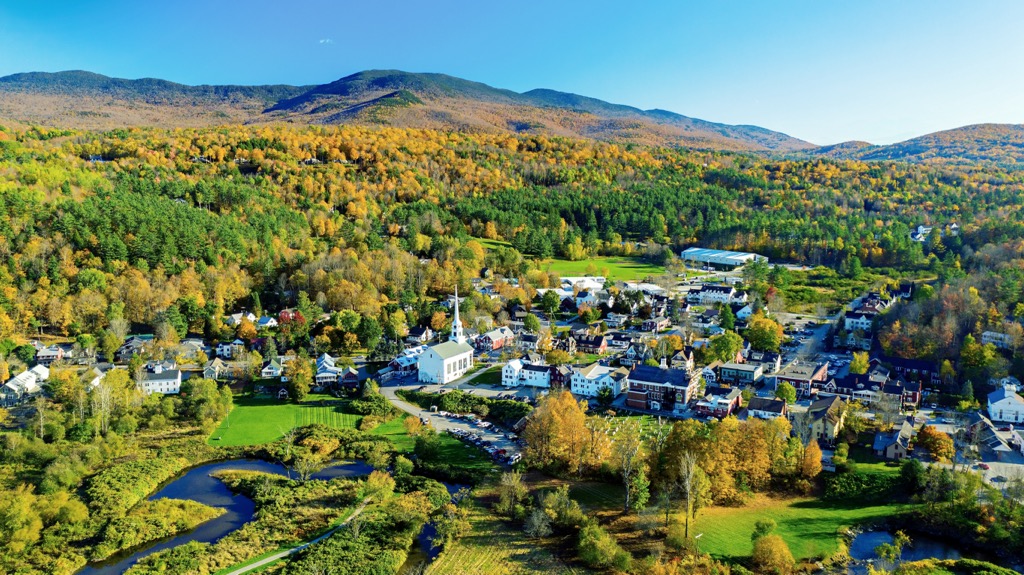 village of Stowe Vermont