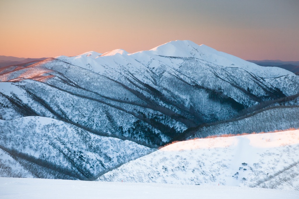 Mt. Feathertop in Alpine National Park, Victoria, Australia. Victoria Mountains