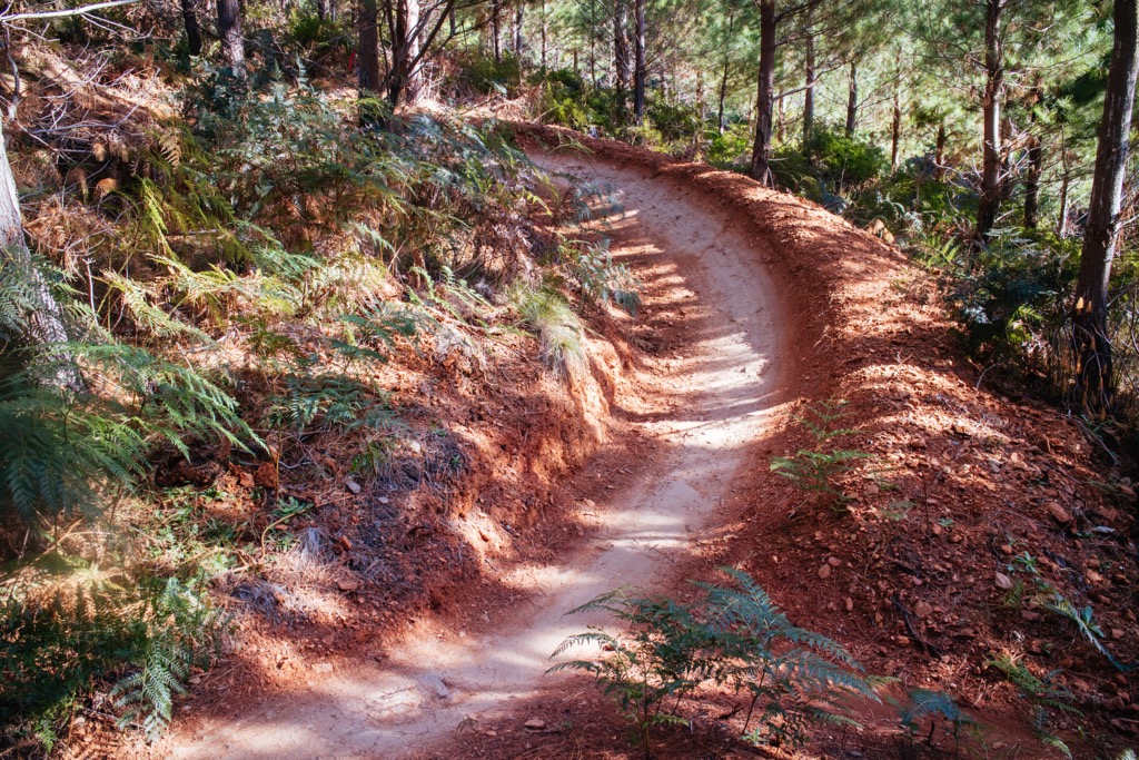 Mystic Mountain Bike Park. Victoria Mountains