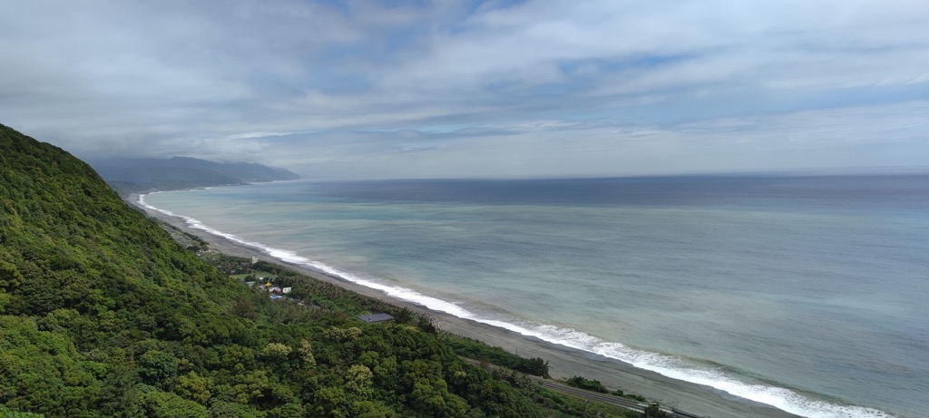 View from Nantian Observation Deck, Taitung, Taiwan