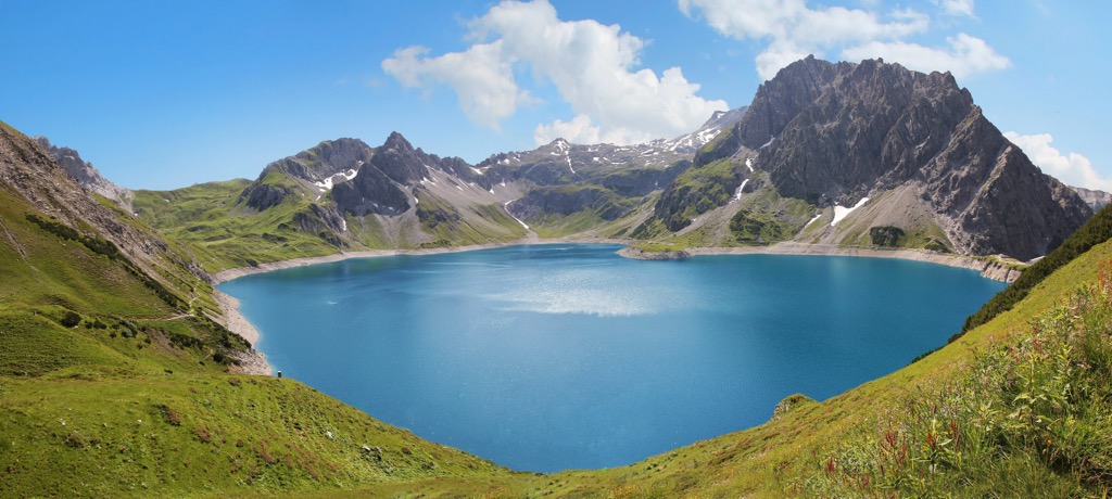 Lüner Lake. Vorarlberg