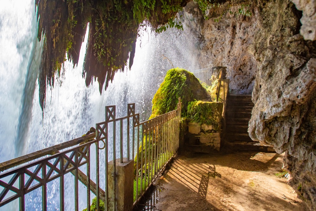 The exquisite Waterfalls of Edessa. Voras Mountains