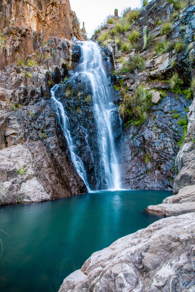Waterfall, Superstition Mountains, Arizona, USA