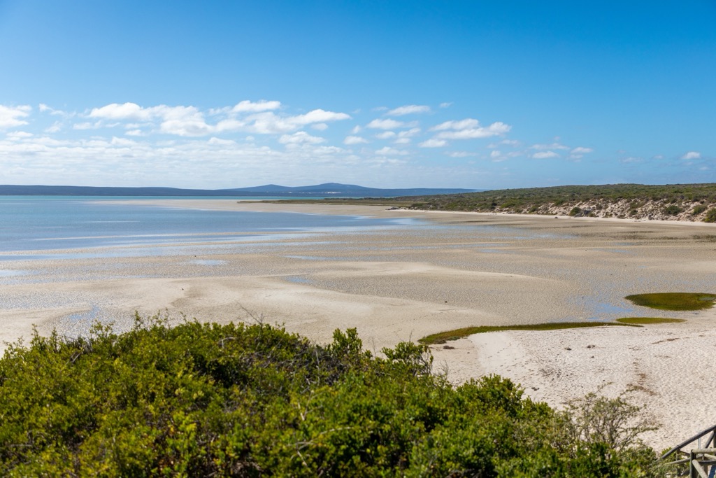 The Langebaan Lagoon. West Coast NP