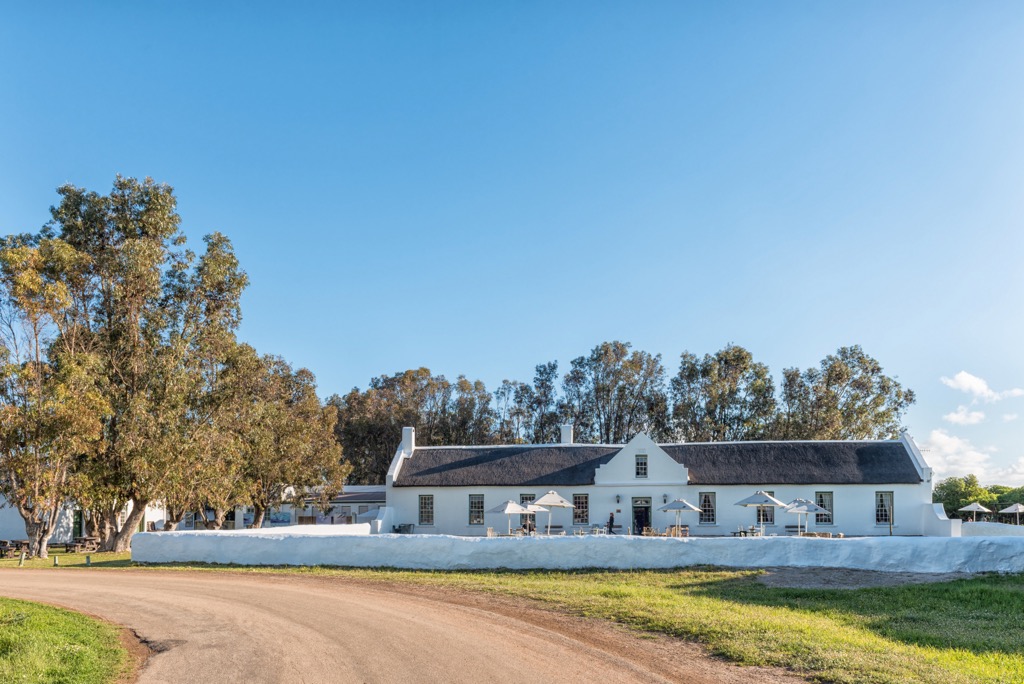 Historic Dutch architecture near Langebaan. West Coast NP