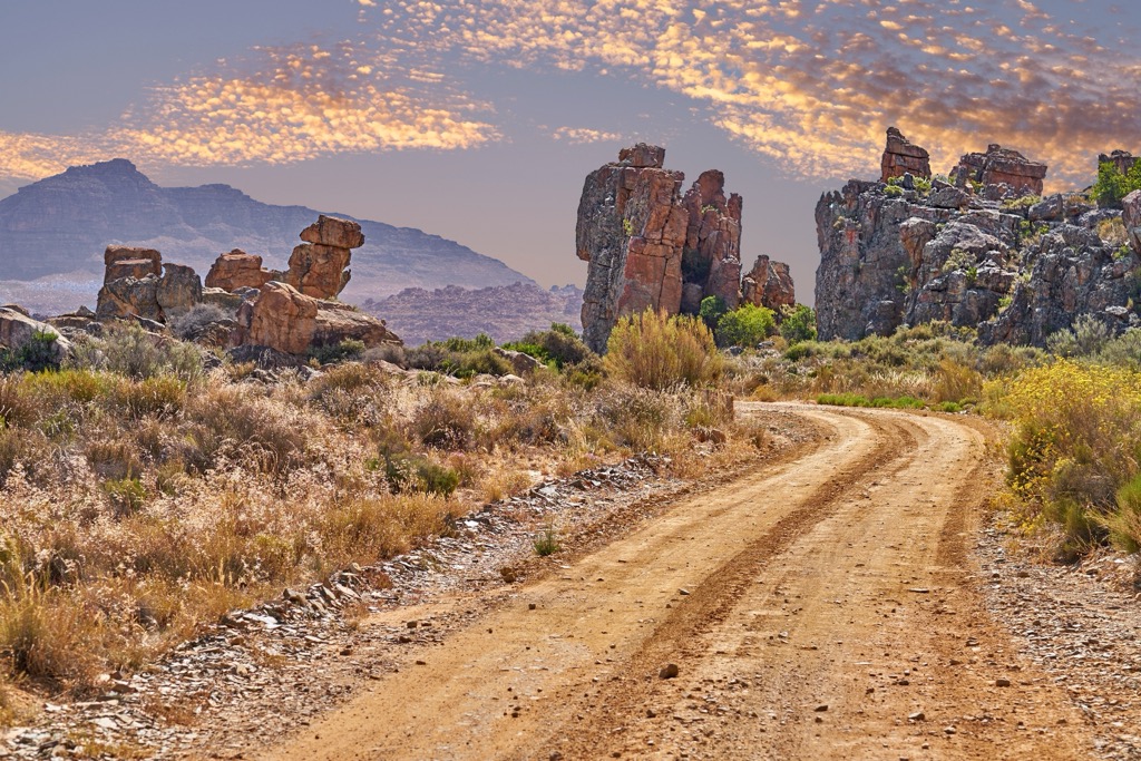 The Cederberg Mountains of east-central West Coast District Municipality. West Coast