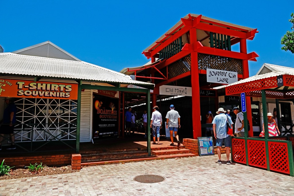 The Broome Chinatown. Western Australia 