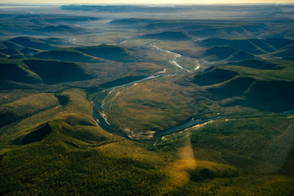 The Drysdale River in east Kimberley. Western Australia 