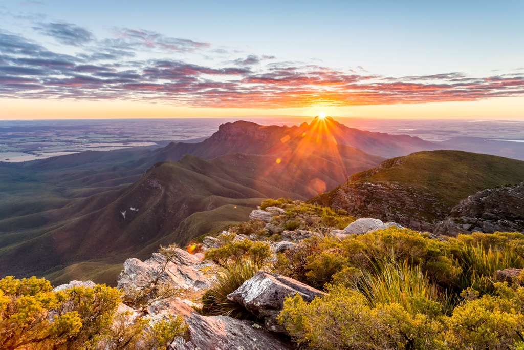 The summit of Bluff Knoll. Western Australia 