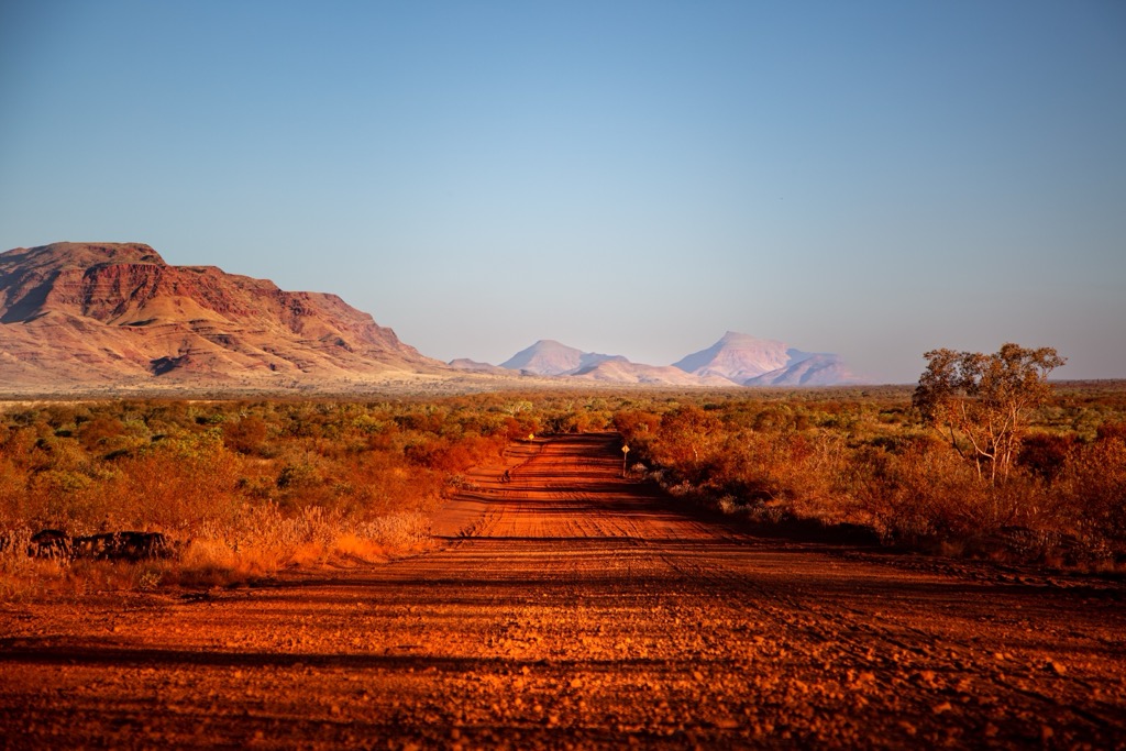 The Hamersley Range of Karijini National Park in Western Australia. Western Australia 