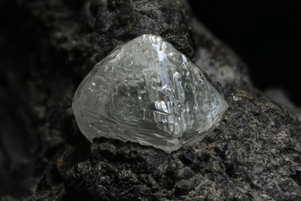 A perfect diamond crystal born beneath South Africa. Western Cape