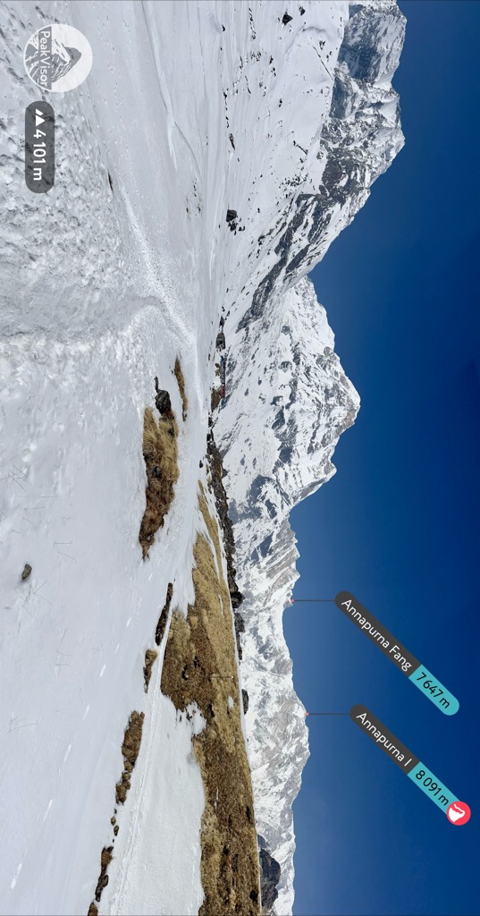 Annapurna Base Camp offers views of a baker’s dozen 7,000m+ peaks. Photo: Conrad Lucas. Western Development Region