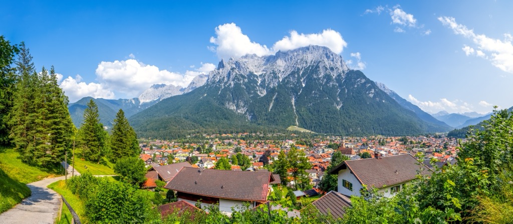 Mittenwald is among Germany’s finest mountain towns. Wetterstein