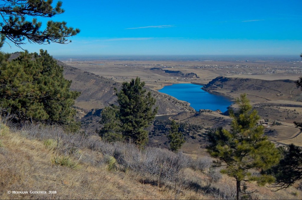 View Toward the East - Ralston Reservoir, White Ranch Park, Colorado