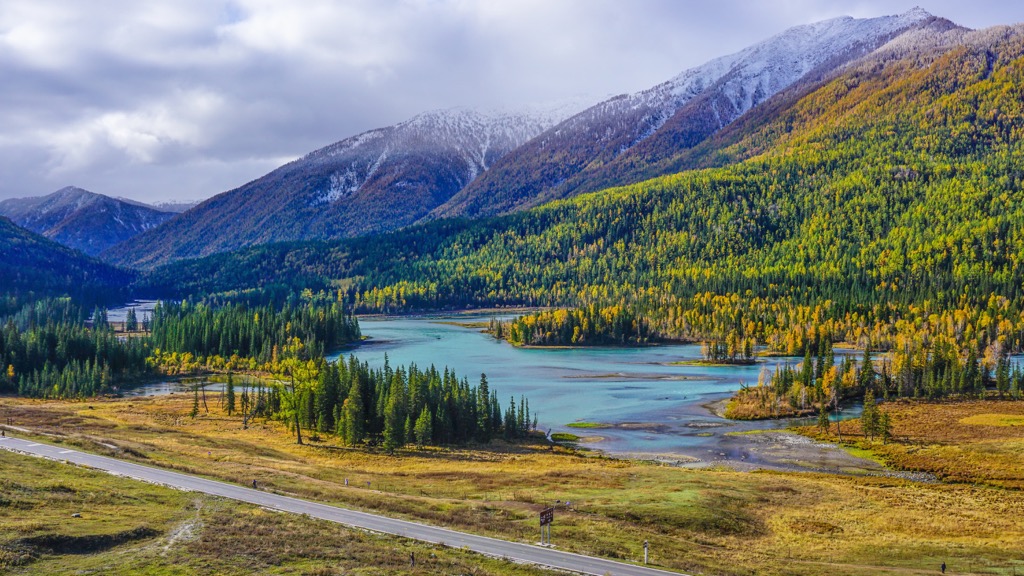 Kanas Lake, Xinjiang , China