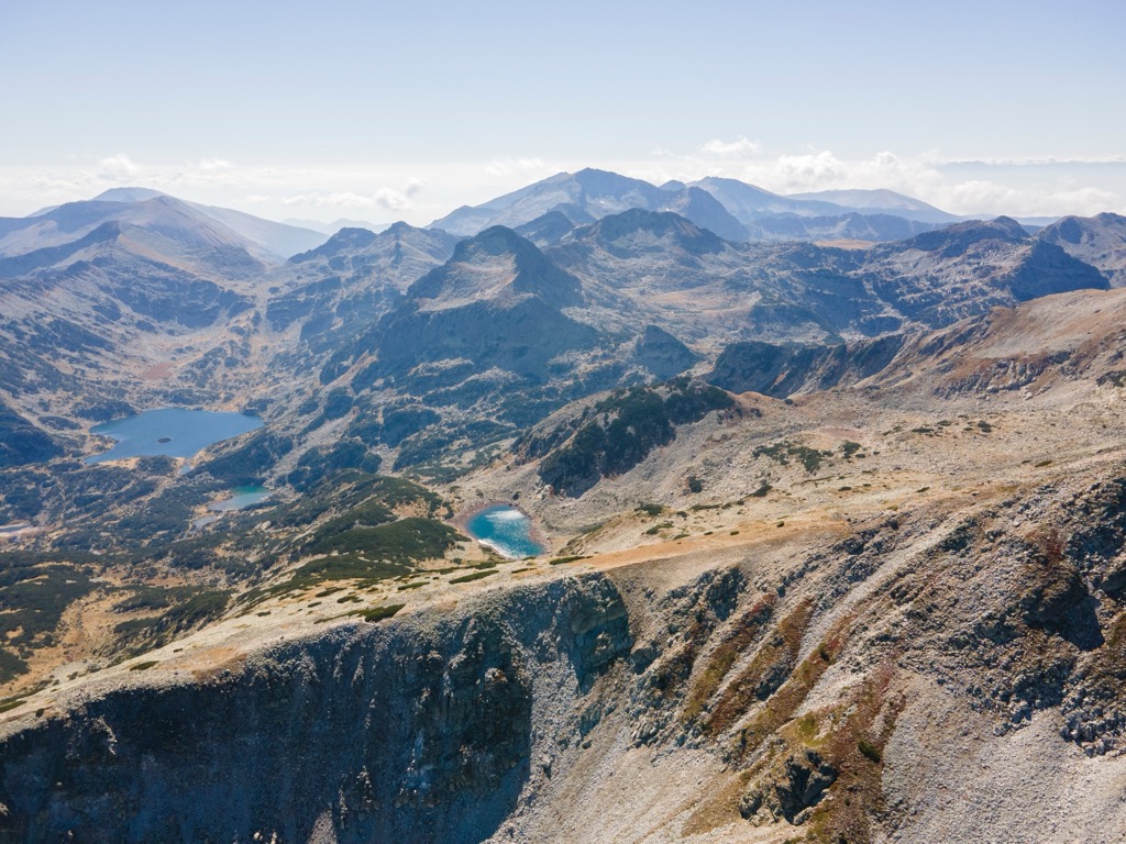 Views of the summit of Polezhan. Yulen Reserve