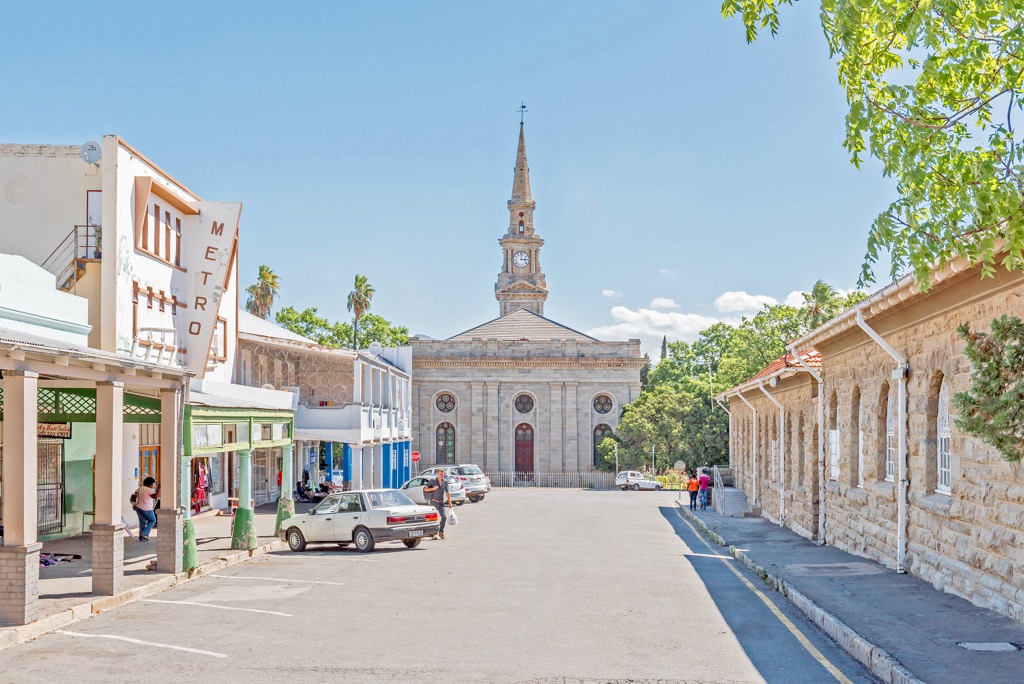 The Dutch Reformed Church is a highlight of Cradock’s adorable town center. Zebra National Park