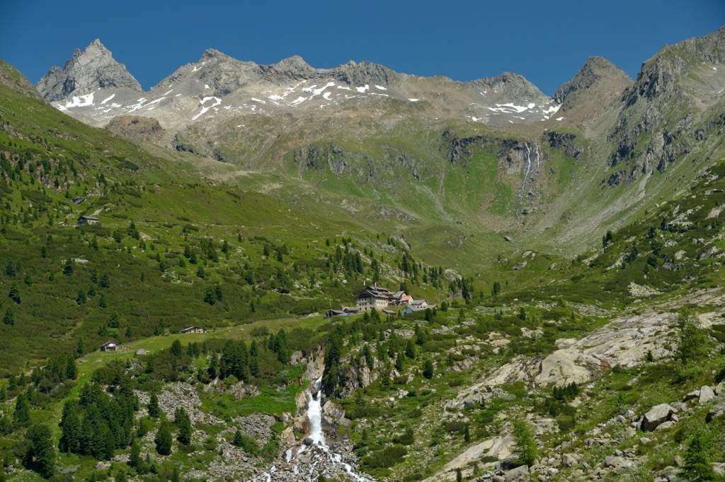 Berliner Hütte. Zillertal Alps
