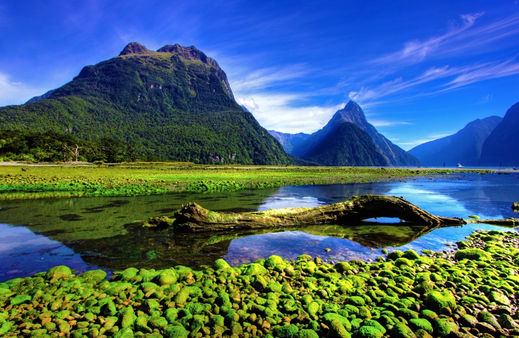 Best hiking. The Milford Sound, New Zealand