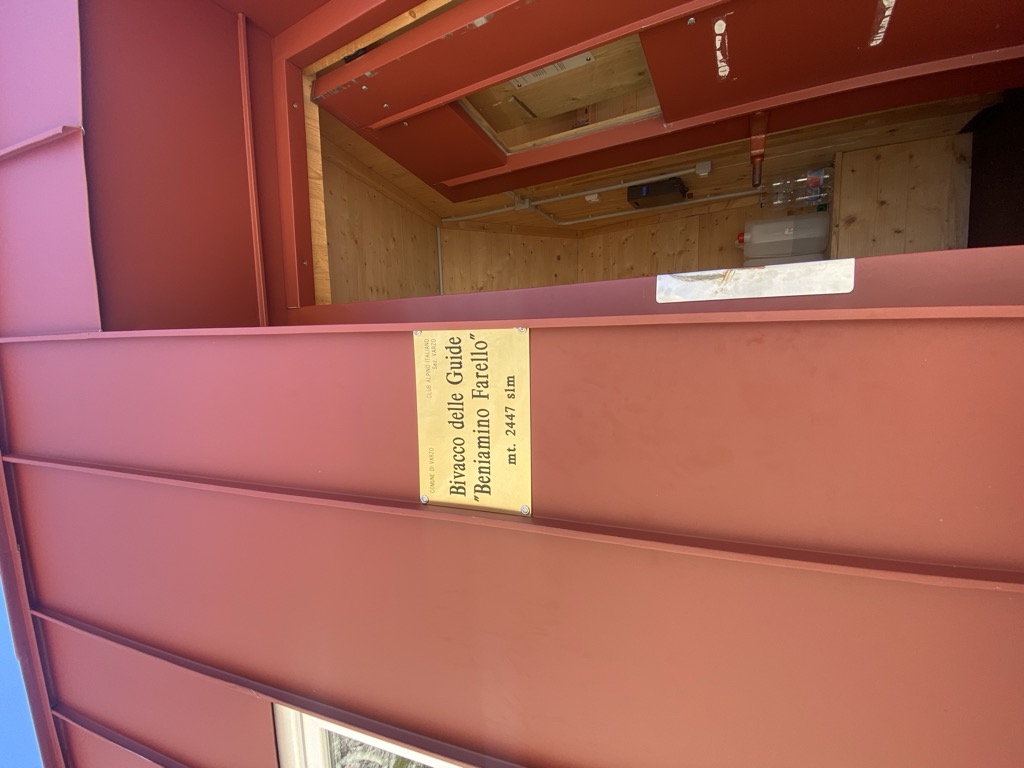 Photo №3 of Nuovo Bivacco delle Guide “Beniamino Farello"