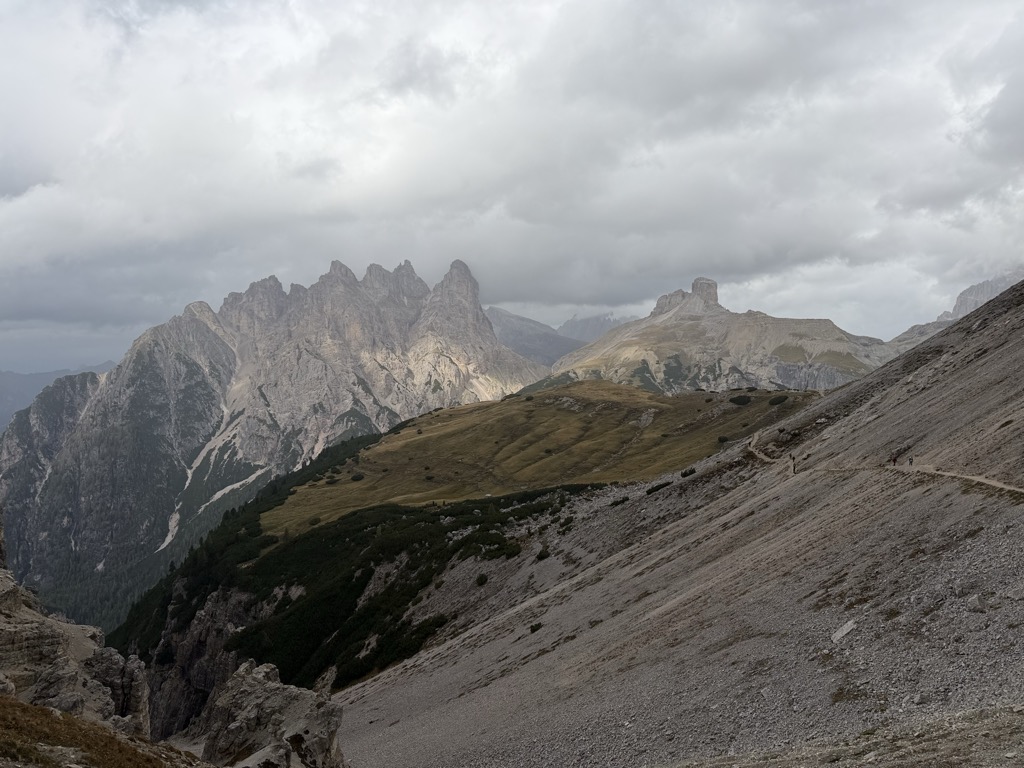 Forcella del Col de Mèdo - Mitterscharte - Forcella Col di Mezzo