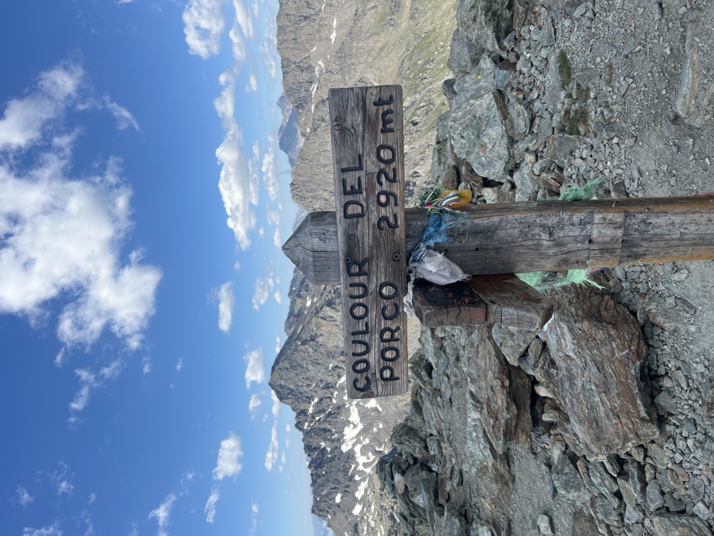 Col du Couloir du Porc / Colle del Coulour del Porco