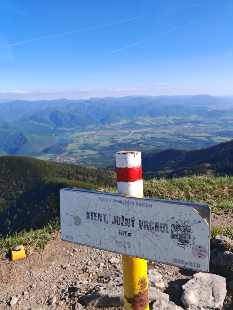 Steny, Južný vrchol
