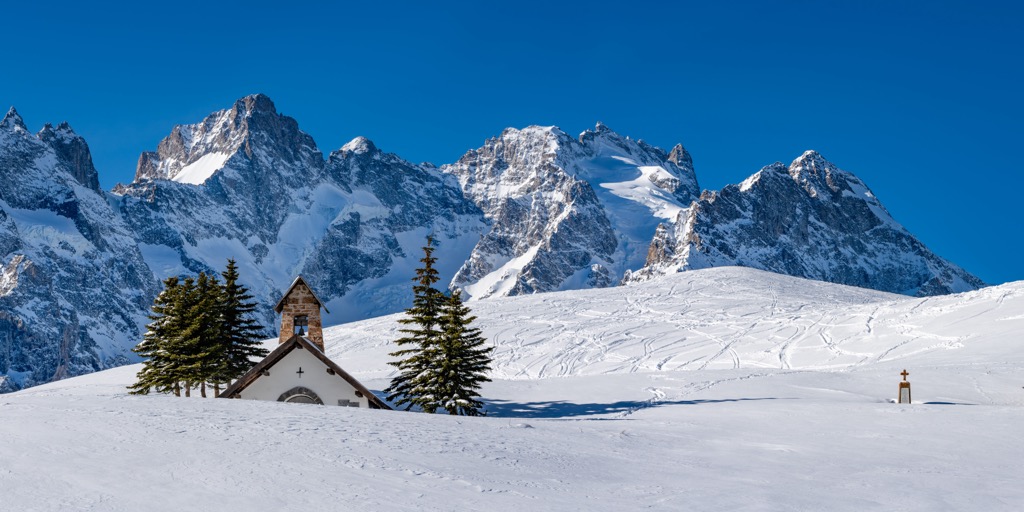 Backcountry Skiing at the Col du Lautaret