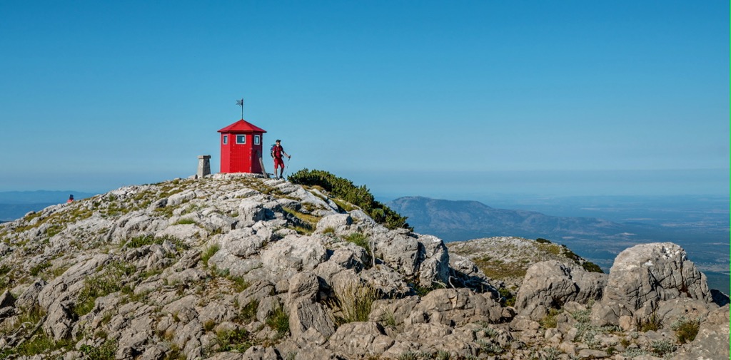 The summit of Dinara. Dinara Nature Park