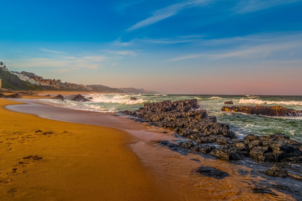 The “dolphin coast” around Durban. eThekwini Metropolitan Municipality